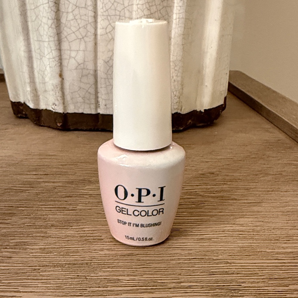 OPI Gel Color in Stop It I'm Blushing